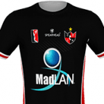 Camiseta Niño Oficial Salida de Cancha Negra Las Animas 2018-2019