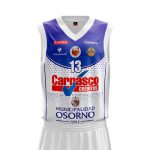 Camiseta Oficial Osorno Basquetbol Local LNB 2016-2017