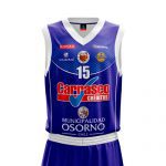 Camiseta Oficial Osorno Basquetbol Visita LNB 2016-2017