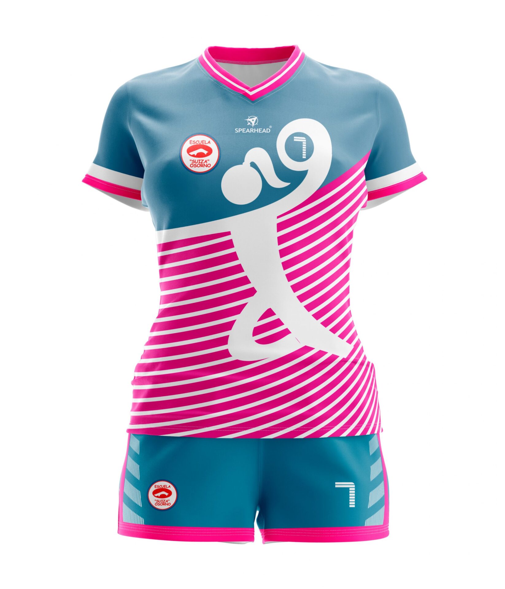 Equipo Handball mujeres Esc. Suiza Osorno